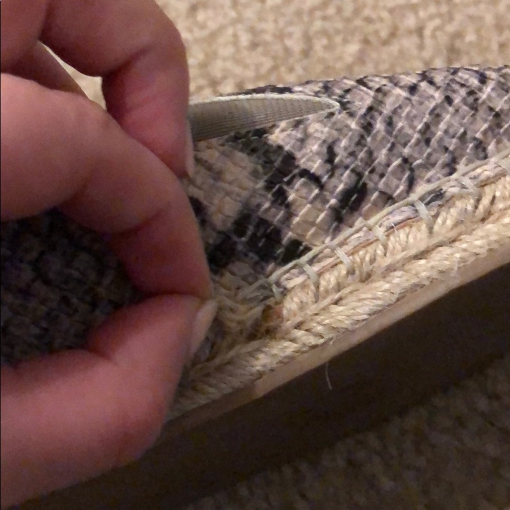 Snake printed espadrilles - Picture 5 of 7